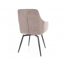 Стул SIGNAL SERVIO Brego 34 бежевый/черный, поворотный